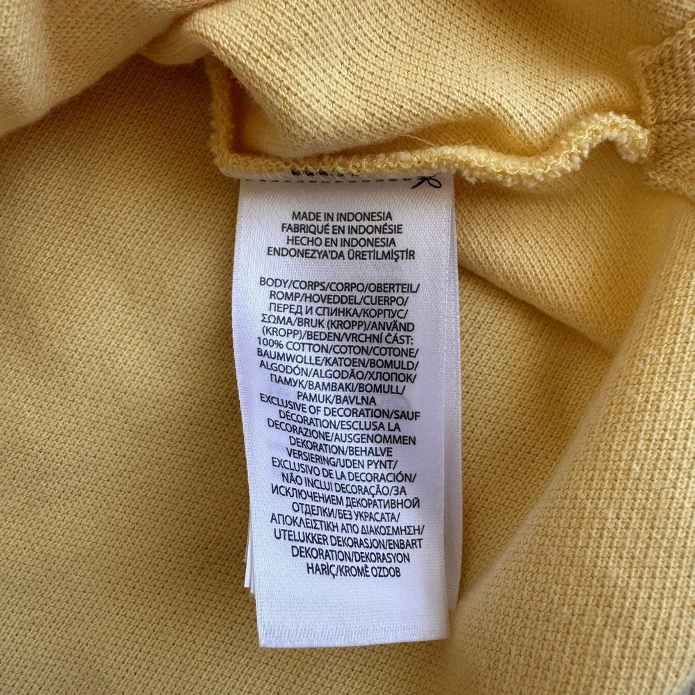 Lot Of 3 Pool Ralph Lauren Boys Classic Fit Polo Size M 10-12 White Grey Yellow
